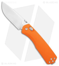 James Brand The Carter XL Ambi-Slider Knife Orange G-10 (3.25" Satin)