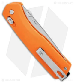 James Brand The Carter XL Ambi-Slider Knife Orange G-10 (3.25" Satin) 6 James Brand The Carter XL Ambi-Slider Knife Orange G-10 (3.25" Satin) -The James Brand James Brand The Carter XL Ambi Slider Orange Satin BHQ 176262 jr side