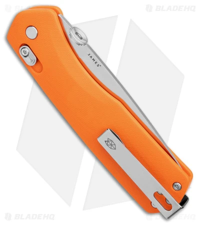James Brand The Carter XL Ambi-Slider Knife Orange G-10 (3.25" Satin) 3 James Brand The Carter XL Ambi-Slider Knife Orange G-10 (3.25" Satin) - Image 3