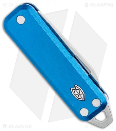 James Brand The Elko Slip Joint Keychain Knife Cerulean Blue (1.6" Satin) 3 James Brand The Elko Slip Joint Keychain Knife Cerulean Blue (1.6" Satin) - Image 3