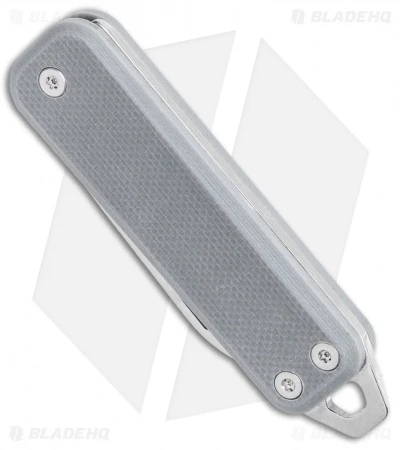 James Brand The Elko Slip Joint Keychain Knife Primer Gray G-10 (1.6" Satin) 2 James Brand The Elko Slip Joint Keychain Knife Primer Gray G-10 (1.6" Satin) - Image 2
