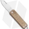 James Brand The Elko Slip Joint Keychain Knife OD Green Micarta (1.6" Satin)