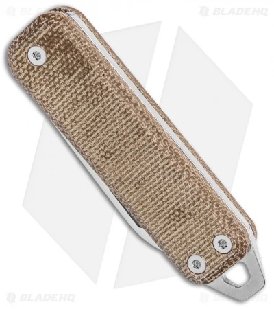 James Brand The Elko Slip Joint Keychain Knife OD Green Micarta (1.6" Satin) 2 James Brand The Elko Slip Joint Keychain Knife OD Green Micarta (1.6" Satin) - Image 2