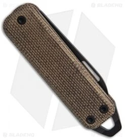 James Brand The Elko Slip Joint Brown Micarta (1.6" Satin) KN103140-00 6 James Brand The Elko Slip Joint Brown Micarta (1.6" Satin) KN103140-00 -The James Brand James Brand The Elko Slip Joint Keychain Knife Micarta black KN103140 00 BHQ 109437 kp back