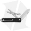 James Brand The Ellis Lockback Knife & Tool W/Scissors Black (2.75" Plain)