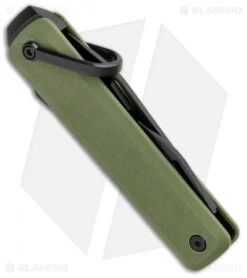 James Brand The Ellis Lockback Knife & Tool OD Green (2.5" Black Serr) 6 James Brand The Ellis Lockback Knife & Tool OD Green (2.5" Black Serr) -The James Brand James Brand The Ellis LB OD Green Black Serr KN105119 01 BHQ 112289 jr side