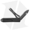 James Brand The Ellis Lockback Knife & Tool W/Scissors Black (2.75" Black Serr)