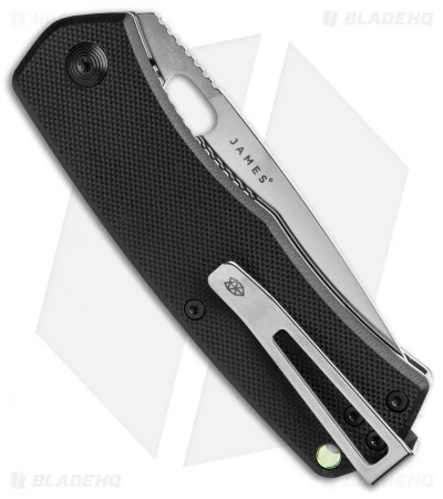James Brand The Folsom Liner Lock Knife Black G-10 Deep Carry (2.75" Satin) 3 James Brand The Folsom Liner Lock Knife Black G-10 Deep Carry (2.75" Satin) - Image 3