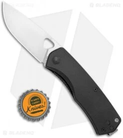 James Brand The Folsom Liner Lock Knife Black Micarta (2.75" Satin) -The James Brand James Brand The Folsom LL Black Micarta Satin KN112143 00 BHQ 121638 jr bottlecap