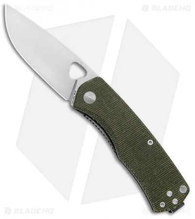 James Brand The Folsom Liner Lock Knife OD Green Micarta (2.75" Satin VG-10) 1 James Brand The Folsom Liner Lock Knife OD Green Micarta (2.75" Satin VG-10)