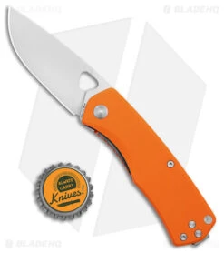 James Brand The Folsom Liner Lock Knife Orange G-10 (2.75" Satin) -The James Brand James Brand The Folsom LL Orange G 10 Satin BHQ 176277 jr bottlecap