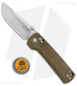 James Brand The Kline Ambi-Slider Knife OD Green Micarta (3.4" SW MagnaCut) 7 James Brand The Kline Ambi-Slider Knife OD Green Micarta (3.4" SW MagnaCut) -The James Brand James Brand The Kline Ambi Slider OD Green Micarta SW MagnaCut BHQ 143915 jr bottlecap