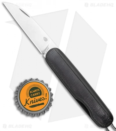James Brand The Pike Slip Joint Knife Black Micarta (2.5" Satin) 5 James Brand The Pike Slip Joint Knife Black Micarta (2.5" Satin) - Image 5