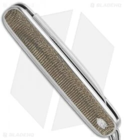 James Brand The Pike Slip Joint Knife OD Green Micarta (2.25" Satin) -The James Brand James Brand The Pike SJ OD Green Micarta Satin KN110127 00 BHQ 116149 jr side