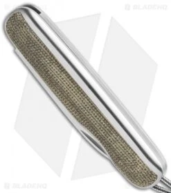 The James Brand -The James Brand James Brand The Pike SJ OD Green Micarta Satin KN110127 00 BHQ 116149 jr spine