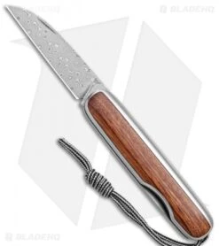 James Brand The Pike Slip Joint Knife Rosewood (2.25" Damascus)