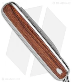 James Brand The Pike Slip Joint Knife Rosewood (2.25" Damascus) 6 James Brand The Pike Slip Joint Knife Rosewood (2.25" Damascus) -The James Brand James Brand The Pike SJ Rosewood Damascus BHQ 137969 jr side