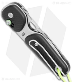 The James Brand The Redstone Slide Lock Knife Black/Stainless (2.5" Satin) 6 The James Brand The Redstone Slide Lock Knife Black/Stainless (2.5" Satin) -The James Brand James Brand The Redstone Slide Lock Black Stainless Satin BHQ 176306 jr side