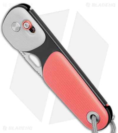 The James Brand The Redstone Slide Lock Knife Primer Gray/Red (2.5" Satin) 2 The James Brand The Redstone Slide Lock Knife Primer Gray/Red (2.5" Satin) - Image 2