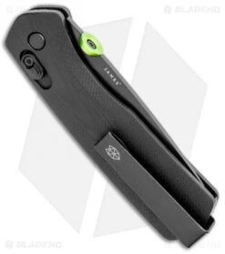 James Brand The Carter Ambi-Slider Knife Black G-10 (2.8" Black) -The James Brand James The Brand The Carter Ambi Slider Primer Black G 10 Black BHQ 99960 jr side 1