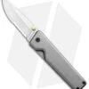 James Brand The Chapter Frame Lock Knife Gray Titanium (2.63" Satin Serr)