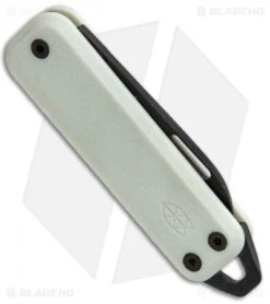 James Brand The Elko Slip Joint Keychain Knife White (1.6" Black) 8 James Brand The Elko Slip Joint Keychain Knife White (1.6" Black) -The James Brand James The Elko SJ Keychain Bone Black BHQ 92302 jr side