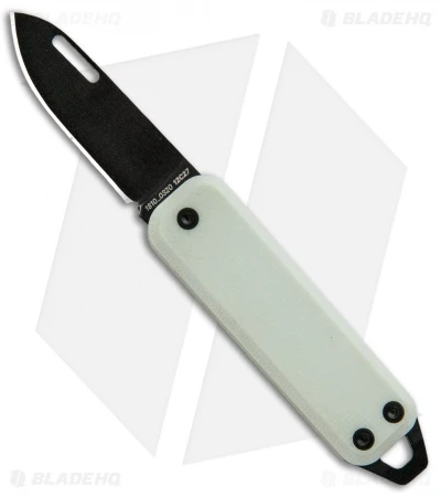 James Brand The Elko Slip Joint Keychain Knife White (1.6" Black) 1 James Brand The Elko Slip Joint Keychain Knife White (1.6" Black)