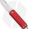 James Brand The Elko Slip Joint Keychain Knife Red (1.6" Satin)