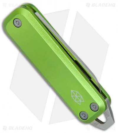 James Brand The Elko Slip Joint Keychain Knife Electric Moss (1.6" Satin) 2 James Brand The Elko Slip Joint Keychain Knife Electric Moss (1.6" Satin) - Image 2