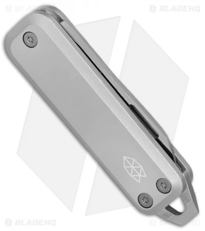 James Brand The Elko Slip Joint Keychain Knife Silver (1.6" Satin) 2 James Brand The Elko Slip Joint Keychain Knife Silver (1.6" Satin) - Image 2