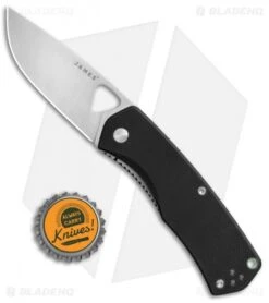 James Brand The Folsom Liner Lock Knife Black G-10 (2.75" Satin) -The James Brand James The Folsom LL Black G 10 Satin BHQ 72275 jr bottlecap 3