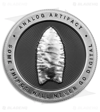 The James Brand Barnes Frame Lock Knife Checkered Black Titanium (3.5"Black PVD) 5 The James Brand Barnes Frame Lock Knife Checkered Black Titanium (3.5"Black PVD) - Image 5