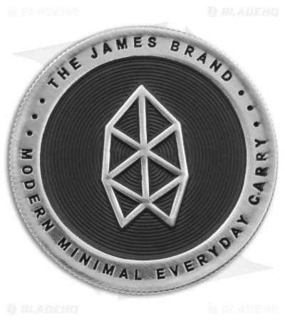 The James Brand Barnes Frame Lock Knife Checkered Black Titanium (3.5"Black PVD) 4 The James Brand Barnes Frame Lock Knife Checkered Black Titanium (3.5"Black PVD) - Image 4