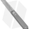 The James Brand Duval Frame Lock Knife Titanium (2.7" Damasteel) KN109111-00