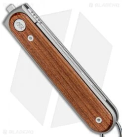 The James Brand Duval Frame Lock Knife Ti/Rosewood (2.7" Satin) KN109122-00 6 The James Brand Duval Frame Lock Knife Ti/Rosewood (2.7" Satin) KN109122-00 -The James Brand The James Brand Duval FL Ti Rosewood Satin KN109122 00 BHQ 101830 jr side