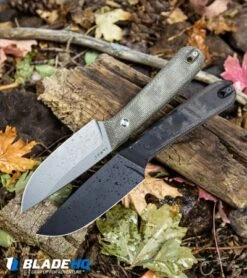 James Brand Hell Gap Fixed Blade Knife Black Micarta (3.6" Black) 9 James Brand Hell Gap Fixed Blade Knife Black Micarta (3.6" Black) -The James Brand The James Brand Hell Gap Fixed Blade Knife OD Green Micarta Stonewash BHQ 96971 kp woods web