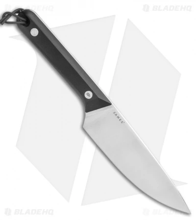 The James Brand Hells Canyon Fixed Blade Knife Black G-10 (5.25" Satin) 2 The James Brand Hells Canyon Fixed Blade Knife Black G-10 (5.25" Satin) - Image 2