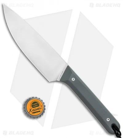The James Brand The Hell's Canyon Fixed Blade Knife Gray G-10 (5.25" Satin) 4 The James Brand The Hell's Canyon Fixed Blade Knife Gray G-10 (5.25" Satin) - Image 4