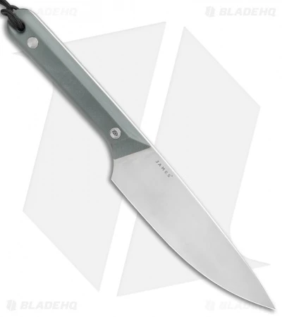The James Brand The Hell's Canyon Fixed Blade Knife Gray G-10 (5.25" Satin) 2 The James Brand The Hell's Canyon Fixed Blade Knife Gray G-10 (5.25" Satin) - Image 2