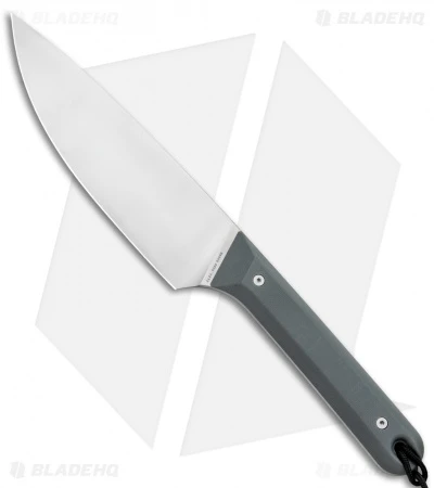 The James Brand The Hell's Canyon Fixed Blade Knife Gray G-10 (5.25" Satin) 1 The James Brand The Hell's Canyon Fixed Blade Knife Gray G-10 (5.25" Satin)