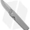 James The Chapter Drop Point Frame Lock Knife Ti (2.75" Damascus) KN100111-00