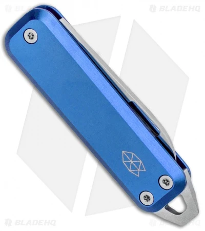 James Brand The Elko Slip Joint Keychain Knife Cerulean (1.6" Satin) 4 James Brand The Elko Slip Joint Keychain Knife Cerulean (1.6" Satin) - Image 4