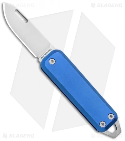 James Brand The Elko Slip Joint Keychain Knife Cerulean (1.6" Satin) 1 James Brand The Elko Slip Joint Keychain Knife Cerulean (1.6" Satin)