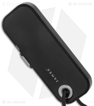 The James Brand The Palmer Utility Knife Black Aluminum (0.56" Satin) 3 The James Brand The Palmer Utility Knife Black Aluminum (0.56" Satin) - Image 3