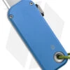 The James Brand The Palmer Utility Knife Cerulean Aluminum (0.56" Satin)