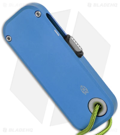 The James Brand The Palmer Utility Knife Cerulean Aluminum (0.56" Satin) 2 The James Brand The Palmer Utility Knife Cerulean Aluminum (0.56" Satin) - Image 2