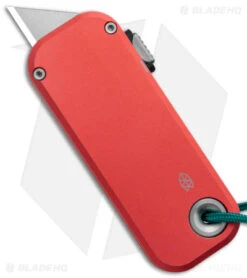 The James Brand The Palmer Utility Knife Coral Aluminum (0.56" Satin)