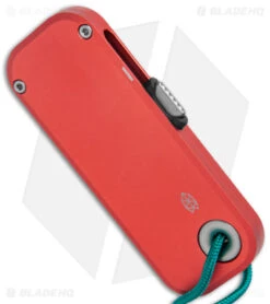 The James Brand -The James Brand The James Brand The Palmer Utility Knife Aluminum Coral Turquoise BHQ 176541 jr spine