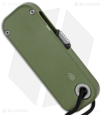 The James Brand The Palmer Utility Knife OD Green Aluminum (0.56" Satin) 2 The James Brand The Palmer Utility Knife OD Green Aluminum (0.56" Satin) - Image 2