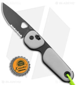 The James Brand The Redstone Slide Lock Knife Primer Gray/Black (2.5" Black) 7 The James Brand The Redstone Slide Lock Knife Primer Gray/Black (2.5" Black) -The James Brand The James Brand The Redstone Slide Lock Primer Gray Black Black BHQ 144202 jr bottlecap
